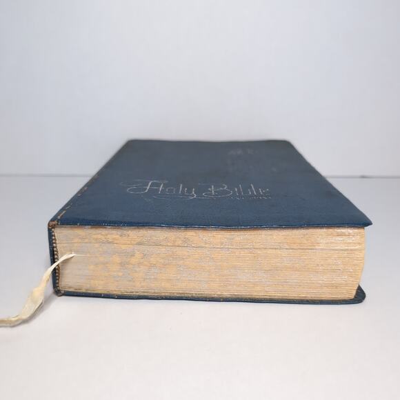 Crusade Holy Bible Giant Print KJV Red Letter Edition 1973 Not Inscribed - Picture 15 of 15